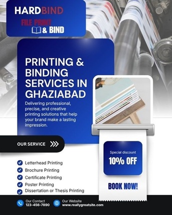 Laxmi Nagar, Education, Printing & Binding Services In Ghaziabad