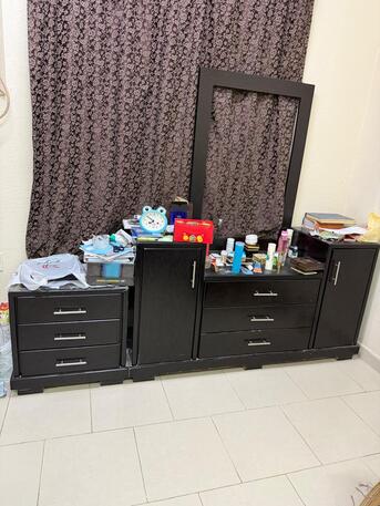 Jubail, Furniture, SAR 750,  KING SIZE BED SET WITH MATRESS(IMMEDIATE SALE)