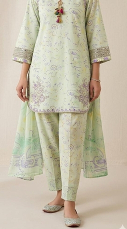 Thuqbah, Clothing & Accessories, SAR 190,  Ready To Wear Printed Lawn Sequins Embroidered Work
