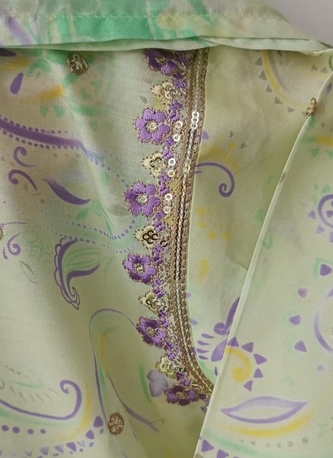 Thuqbah, Clothing & Accessories, SAR 190,  Ready To Wear Printed Lawn Sequins Embroidered Work
