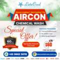 SGD 60,  Aircon Chemical Wash