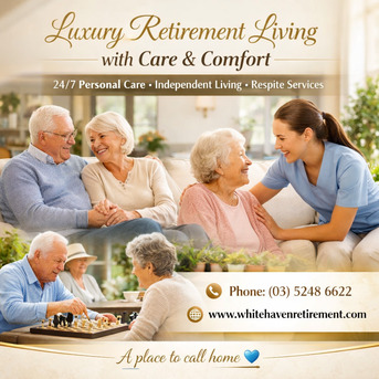Melbourne, Elder Care, Whitehaven Retirement