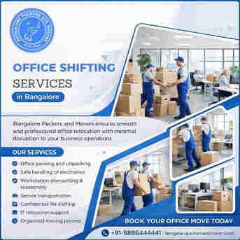 Bangalore, Labor/Moving, Office Shifting Services In Bangalore | Bangalore Packers And Movers