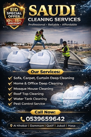 Dhahran, Cleaning, Saudi Cleaning Services