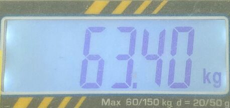 Dammam, Sporting Goods, SAR 300,  63 Kg Workout Weights With 1 Long Bar And 2 Small Dumbbell Bars