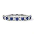USD 1813,  Get Sapphire Wedding Rings Elegant Blue Sapphire Band