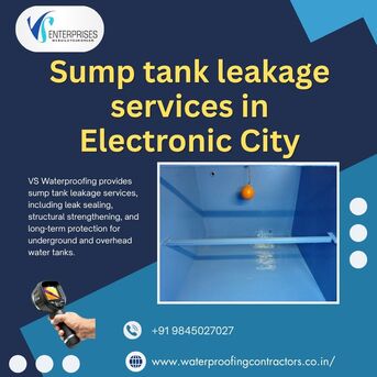 Bangalore, Construction, Sump Tank Leakage Services In Electronic City