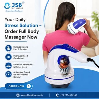 New Delhi, Health & Beauty Items, Get Instant Relief With Full Body Massager Machine &ndash; Order Now