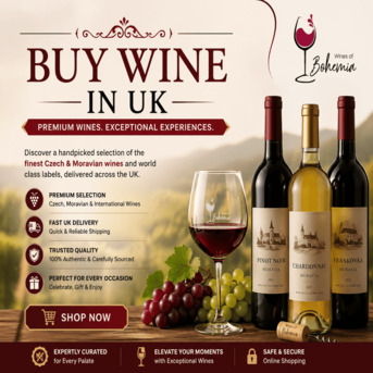 London, Food, GBP 16,  Buy Wine In UK &ndash; Premium Czech & World Wines Delivered Fast