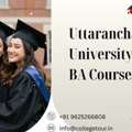 Uttaranchal University Online BA Courses