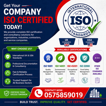 Riyadh, Business, Get Your Company ISO Certified Today!