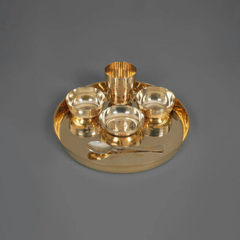 Melbourne, Household Items, AUD 235,  Your Search Ends Here &ndash; Get 6 Pcs Kansa Thali Set Now