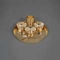 AUD 235, Your Search Ends Here – Get 6 Pcs Kansa Thali Set Now