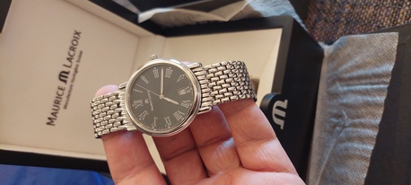 Riyadh, Watches, SAR 1500,  Maurice Lacroix Watch NEW Big Dial 40mm For Men Original Swiss Made