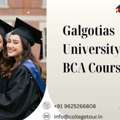 Galgotias University Online BCA Courses