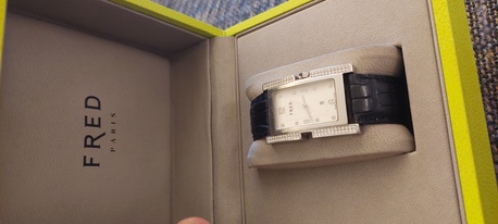 Riyadh, Watches, SAR 2500,  Fred Watch NEW Original Diamond Bezel For Men Or Ladies Original Swiss Made