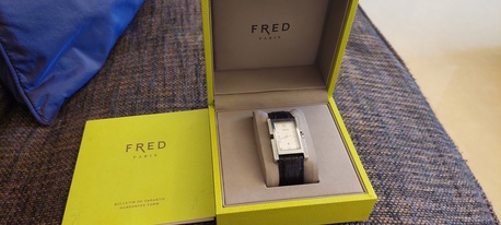 Riyadh, Watches, SAR 2500,  Fred Watch NEW Original Diamond Bezel For Men Or Ladies Original Swiss Made