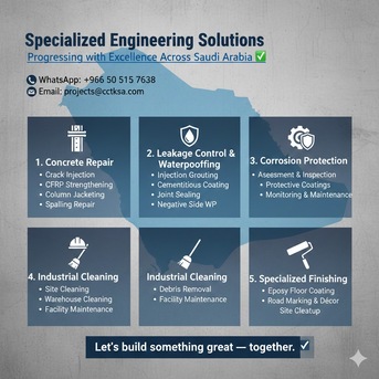 Dhahran, Construction, Specialized Contractor Civil, Mechanical & Electrical Contracting Solutions✅ 0505157638...