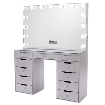 Auckland, Furniture, NZD 199900,  Mother&rsquo;s Day Gift Kim Hollywood Vanity Mirror | Stylish Makeup Setup