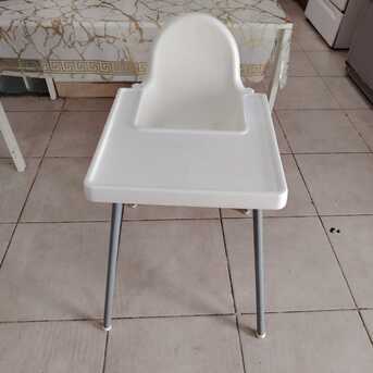 Khobar, Baby & Kid Stuff, SAR 50,  Used IKEA Baby High Chair With Tray