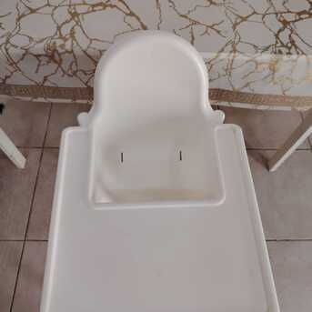 Khobar, Baby & Kid Stuff, SAR 50,  Used IKEA Baby High Chair With Tray