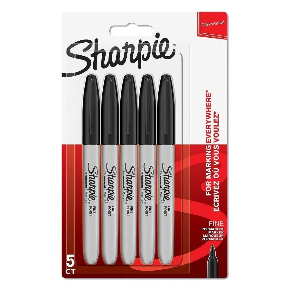 London, Wholesale Products, Galaxy Wholesalers Sharpie Twin Tip Fine And Ultra Fine Permanent Marker, Black Ink &ndash; Sing
