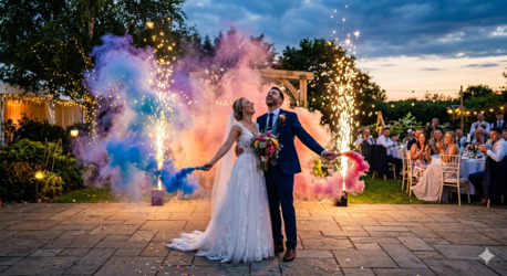 London, Business, Make Your Big Day Magical With Wedding Colour Smoke