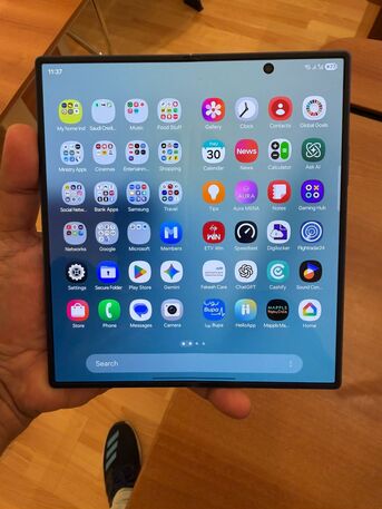 Jeddah, Mobile Phones, SAR 4800,  LIKE NEW &ndash; Samsung Galaxy Z Fold 7 256gb Blue Color