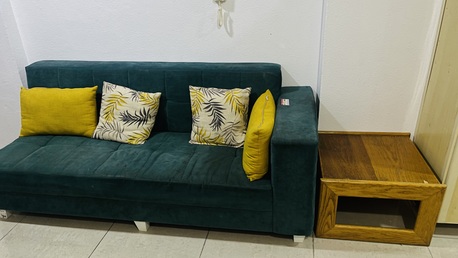 Khobar, Furniture, SAR 1500,  Bed (with Mattress) Bedside Table Dresser With Mirror Wardrobe / Closet (multi-door Cabine