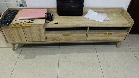 Khobar, Furniture, SAR 1500,  Bed (with Mattress) Bedside Table Dresser With Mirror Wardrobe / Closet (multi-door Cabine