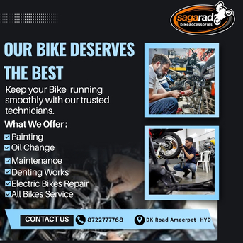 Hyderabad, Automotive, Bike Repair Shop In Ameerpet
