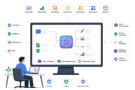 Chennai, Software Development, Zoho Generative AI & LLM Integration Experts