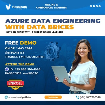Hyderabad, Lessons Offered, Join A Free Demo Of Azure Data Engineering With Databricks