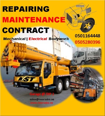 Dubai, Automotive, Vehicle Repairing Maintenance (Garage)