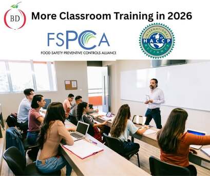 Chicago, Training, Online Food Safety Courses &ndash; HACCP, PCQI & FSVP Certification