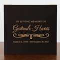 Luxury Engraved Wooden Box | Elite Keepsake Collection