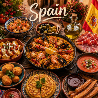 New York, Travel, Famous Food In Spain You Must Try