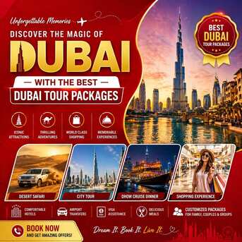 Madurai, Travel, Explore The Magic Of Dubai With The Best Dubai Tour Packages