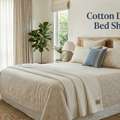INR 1499,  Cotton Double Bed Sheets &ndash; Soft, Stylish & Comfortable Bedding | TheIndiGlobal