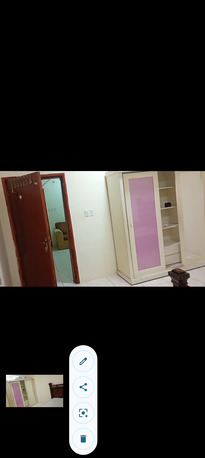 Al Jubail Al Balad, Rooms for Rent, Furnished,  1 Single Bedroom And Washroom With Cot And Cupboard Available.Room Condition Is Neat