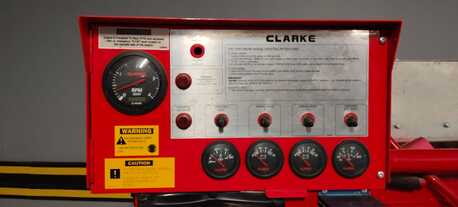 Jeddah, Heavy Equipment, SAR 15000,  For Sale &ndash; Clarke Fire Pump Diesel Engine (Used)
