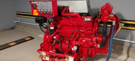 Jeddah, Heavy Equipment, SAR 15000,  For Sale &ndash; Clarke Fire Pump Diesel Engine (Used)