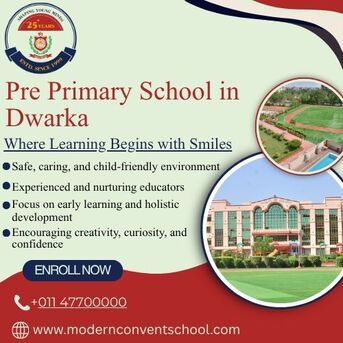 Dwarka, Education, Pre School And Pre Primary School In Dwarka