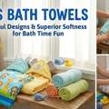 INR 799,  Kids Bath Towels &ndash; Soft, Gentle & Fun Designs | TheIndiGlobal