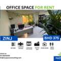 BHD 375,  105 Sq. Meter,  Modern Semi-Fitted Office For Rent In Zinj | Ground Floor | Prime Location