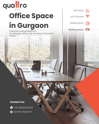 Gurgaon, Offices, 30000 Sq. Meter,  Corporate Leasing Redefined Your Bespoke Office, Fully Furnished, Delivered In 60 Days