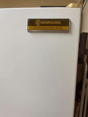 Al Sulaymaniyyah, Appliances, SAR 400,  Samsung Refrigerator - Model SR-368