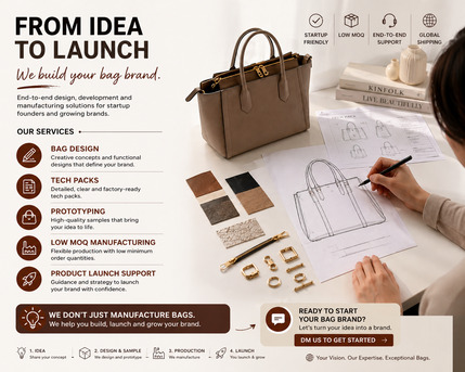 New York, Business, Turn Your Bag Idea Into A Brand (End-to-End Support)