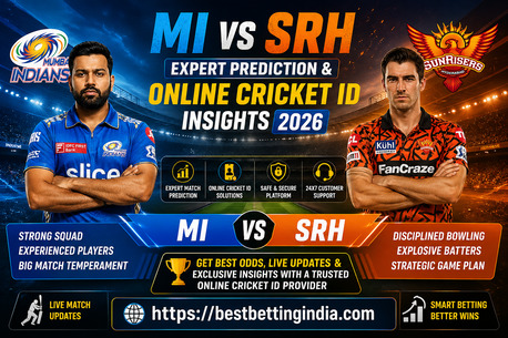 New Delhi, Event Planning, MI Vs SRH Expert Prediction & Online Cricket ID Insights 2026