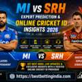 MI Vs SRH Expert Prediction & Online Cricket ID Insights 2026